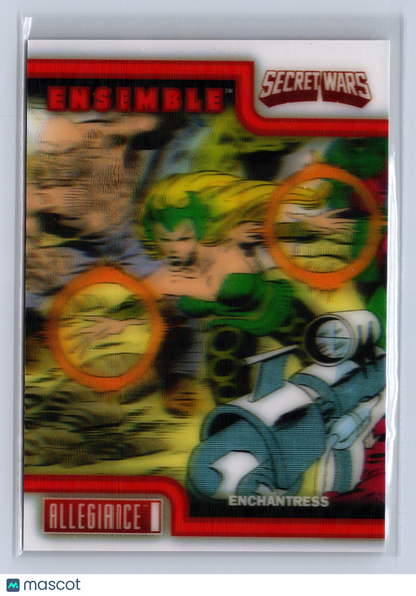 2024 Allegiance Secret Wars Enchantress Ensemble Lenticular #E-26
