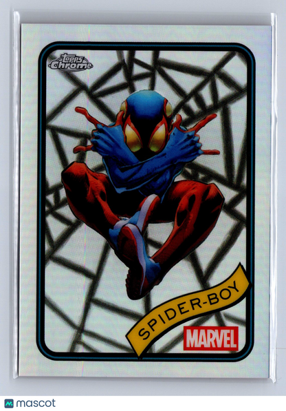 2025 Topps Chrome Marvel Spider-Boy Refractor #57