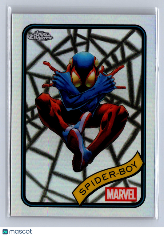 2025 Topps Chrome Marvel Spider-Boy Refractor #57