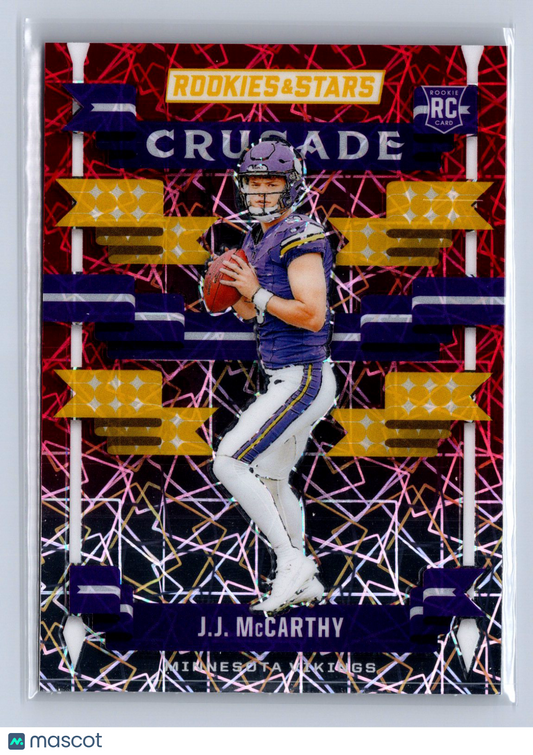 2024 Panini Rookies & Stars Crusade J.J. McCarthy Longevity #C-JMY