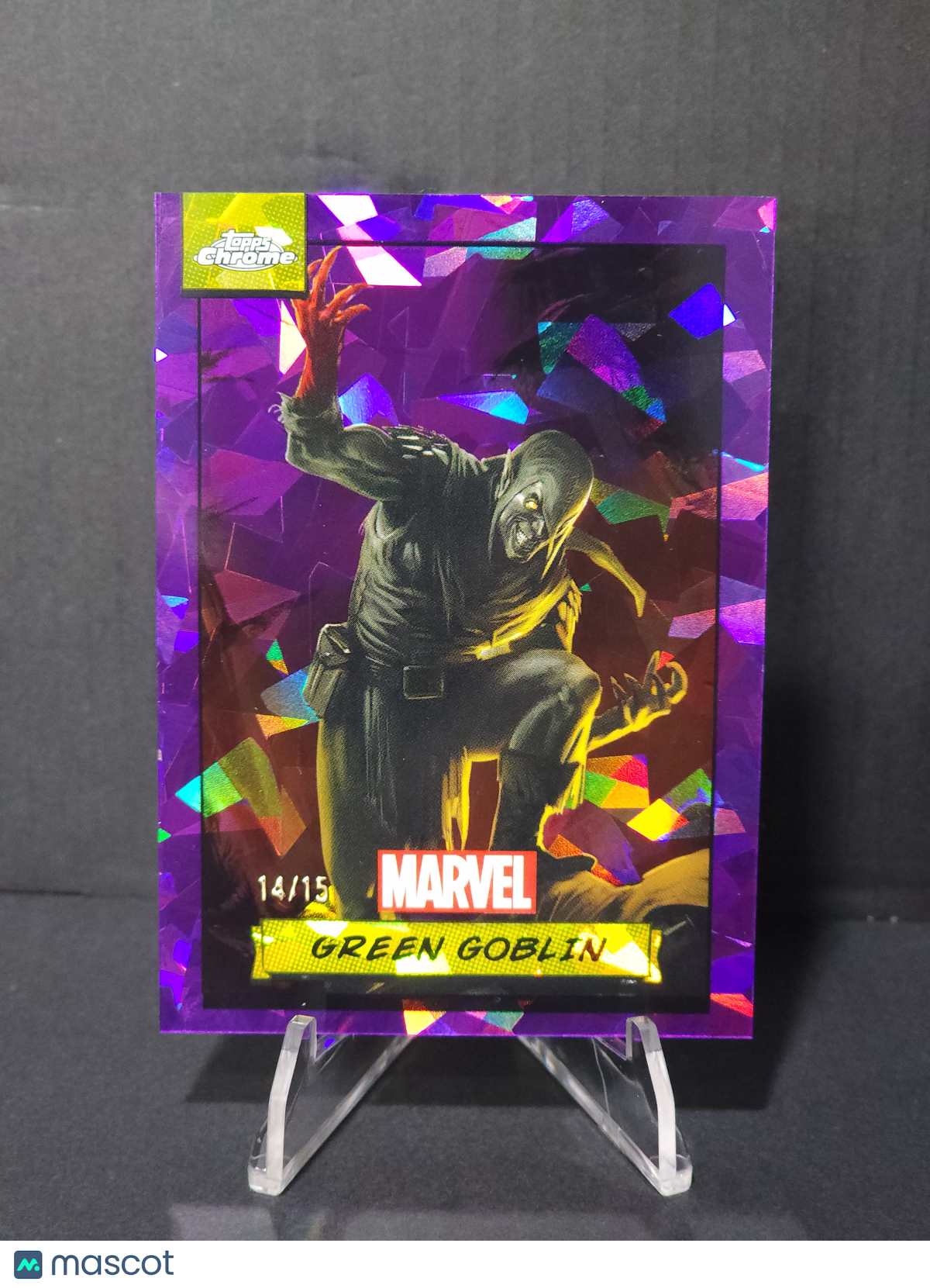 2024 Topps Chrome Sapphire Green Goblin Purple /15 #101