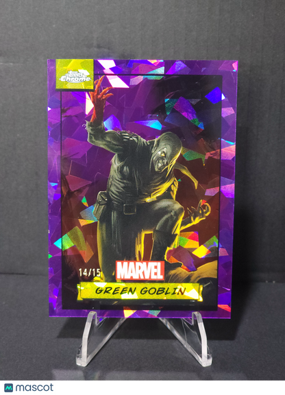 2024 Topps Chrome Sapphire Green Goblin Purple /15 #101