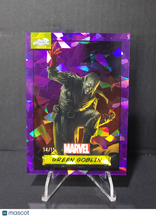 2024 Topps Chrome Sapphire Green Goblin Purple /15 #101