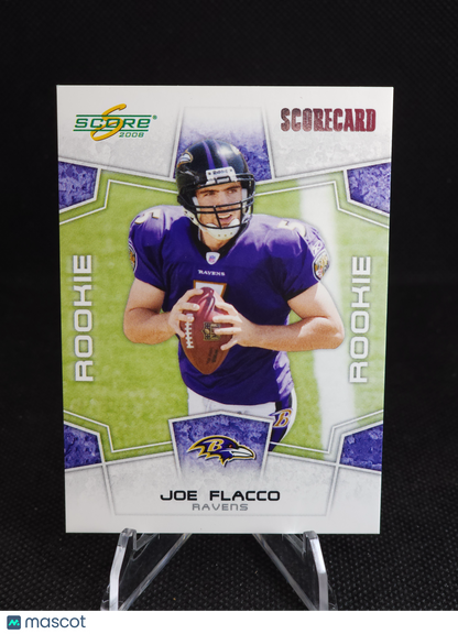 2008 Score Joe Flacco Scorecard /649 #344