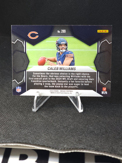 2024 Panini Mosaic Caleb Williams NFL Debut #289