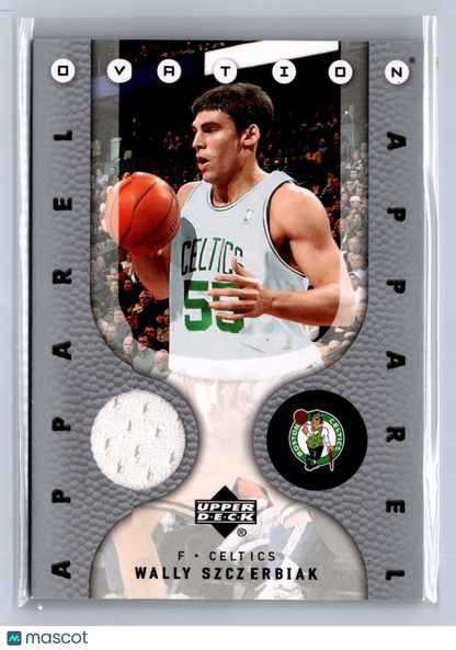 2006 Upper Deck Ovation Wally Szczerbiak Apparel Patch #OA-WS