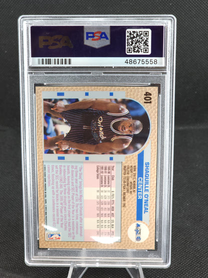 1992 Fleer Shaquille O'Neal #401 PSA 9