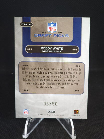 2009 Playoff Prestige Roddy White Auto /50 #DP-10
