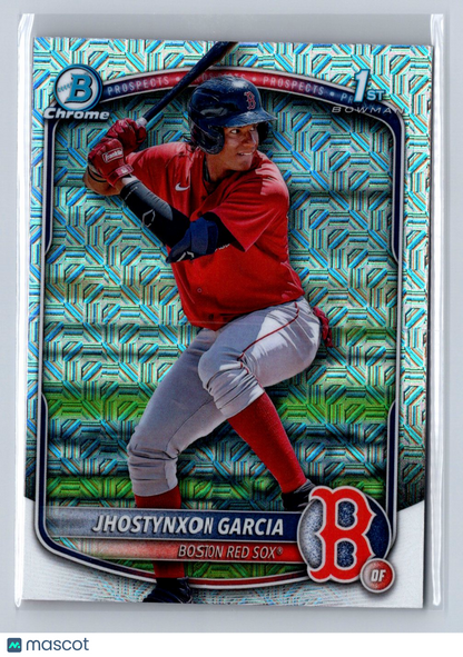 2025 Bowman Chrome Prospects Jhostynxon Garcia Mega Box Mojo Refractor #BCP-43