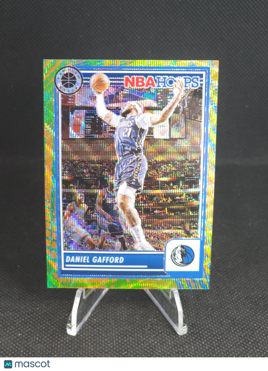 2023-24 NBA Hoops Premium Stock Daniel Gafford Multi Wave SSP #167