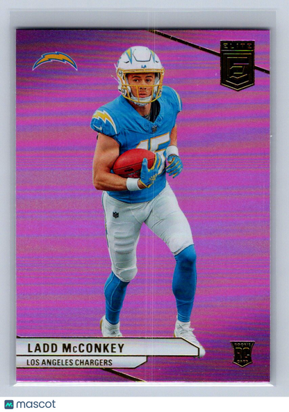 2024 Panini Donruss Elite Ladd McConkey Pink #126