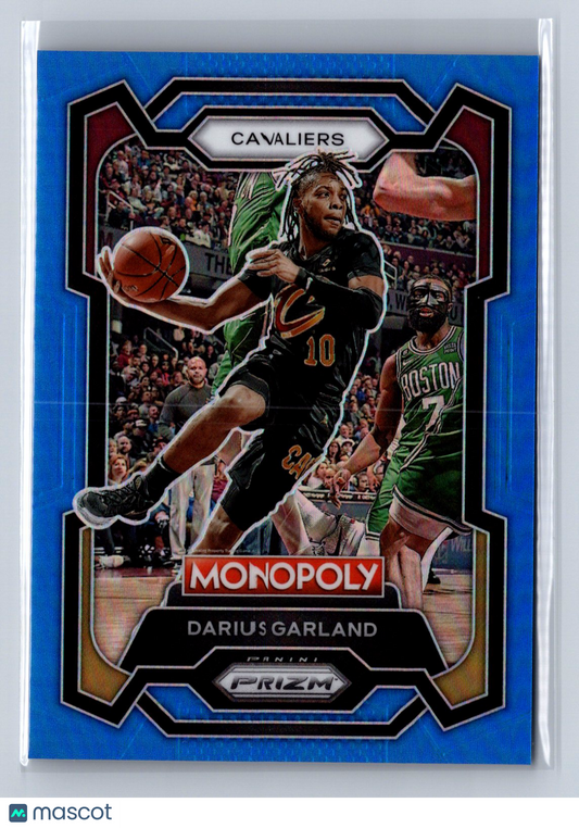 2023-24 Panini Prizm Monopoly Darius Garland Light Blue /15 #21