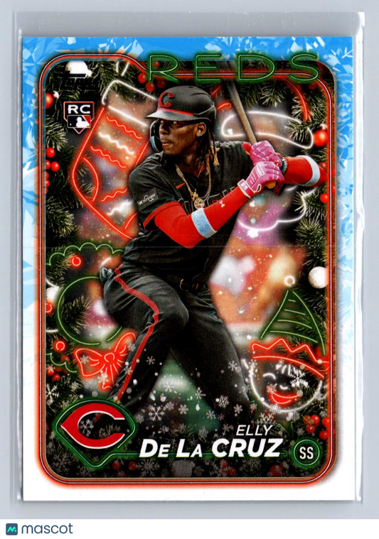 2024 Topps Holiday Elly De La Cruz #H102