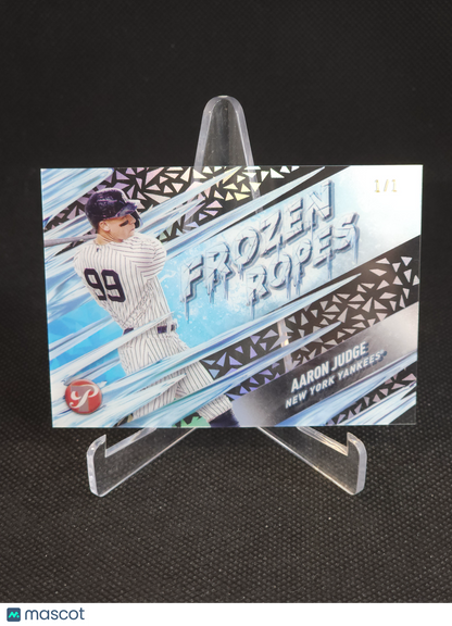 2024 Topps Pristine Frozen Ropes Aaron Judge 1/1 #FR-1