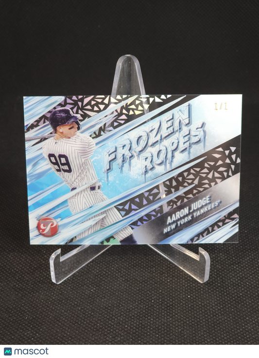 2024 Topps Pristine Frozen Ropes Aaron Judge 1/1 #FR-1
