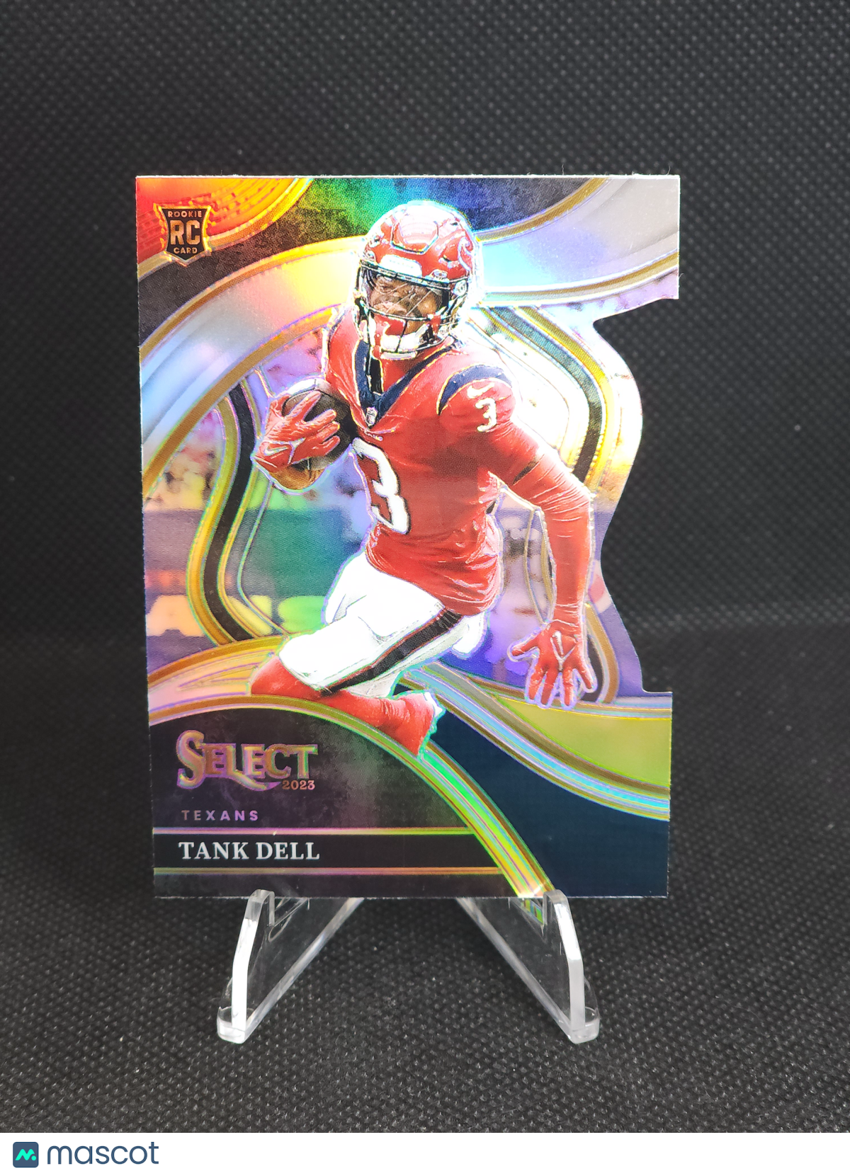 2023 Panini Select Tank Dell Red Yellow Die-Cut #219