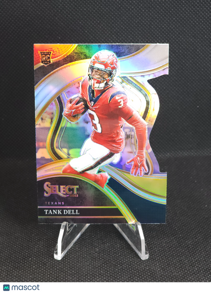 2023 Panini Select Tank Dell Red Yellow Die-Cut #219