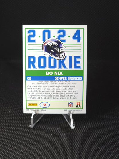 2024 Panini Score Bo Nix 35th Anniversary Rookie #9