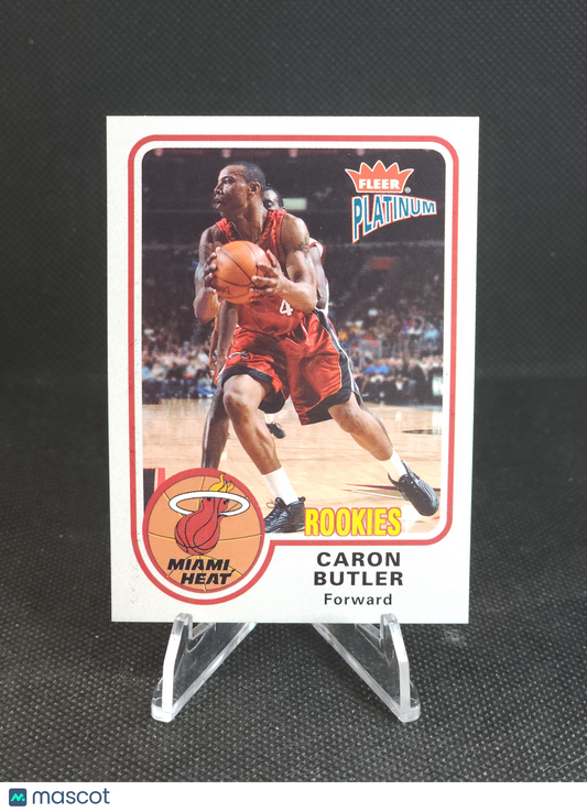 2002 Fleer Platinum Caron Butler Silver /350 #188