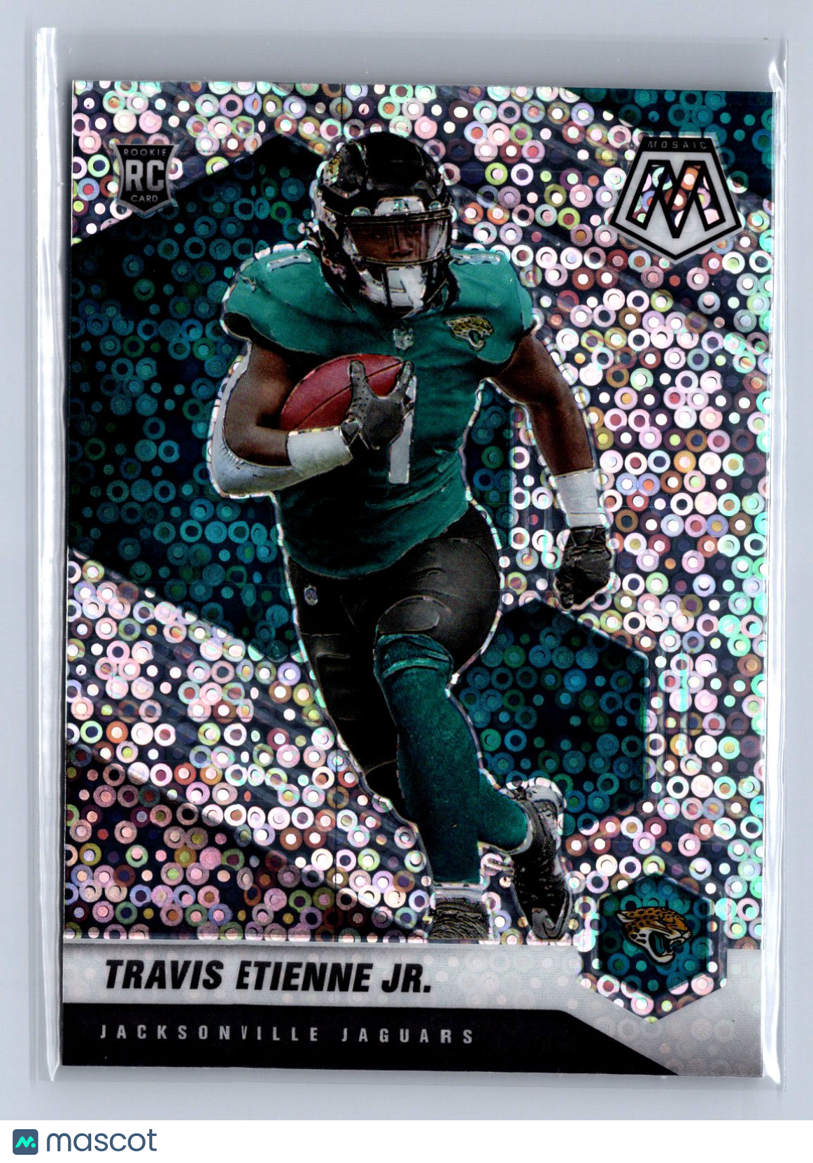2021 Panini Mosaic Travis Etienne Jr. No Huddle Disco #314
