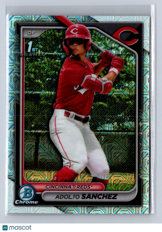 2024 Bowman Chrome Adolfo Sanchez Mega Box Mojo Refractor #BCP-252