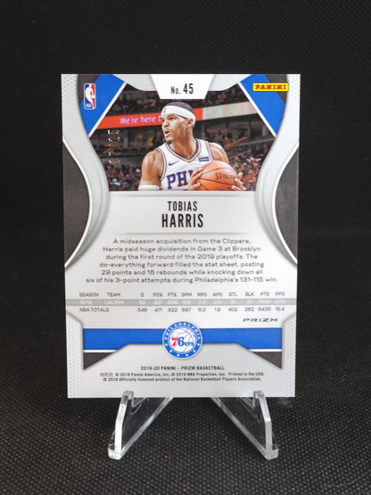 2019-20 Panini Prizm Tobias Harris Green Pulsar /25 #45