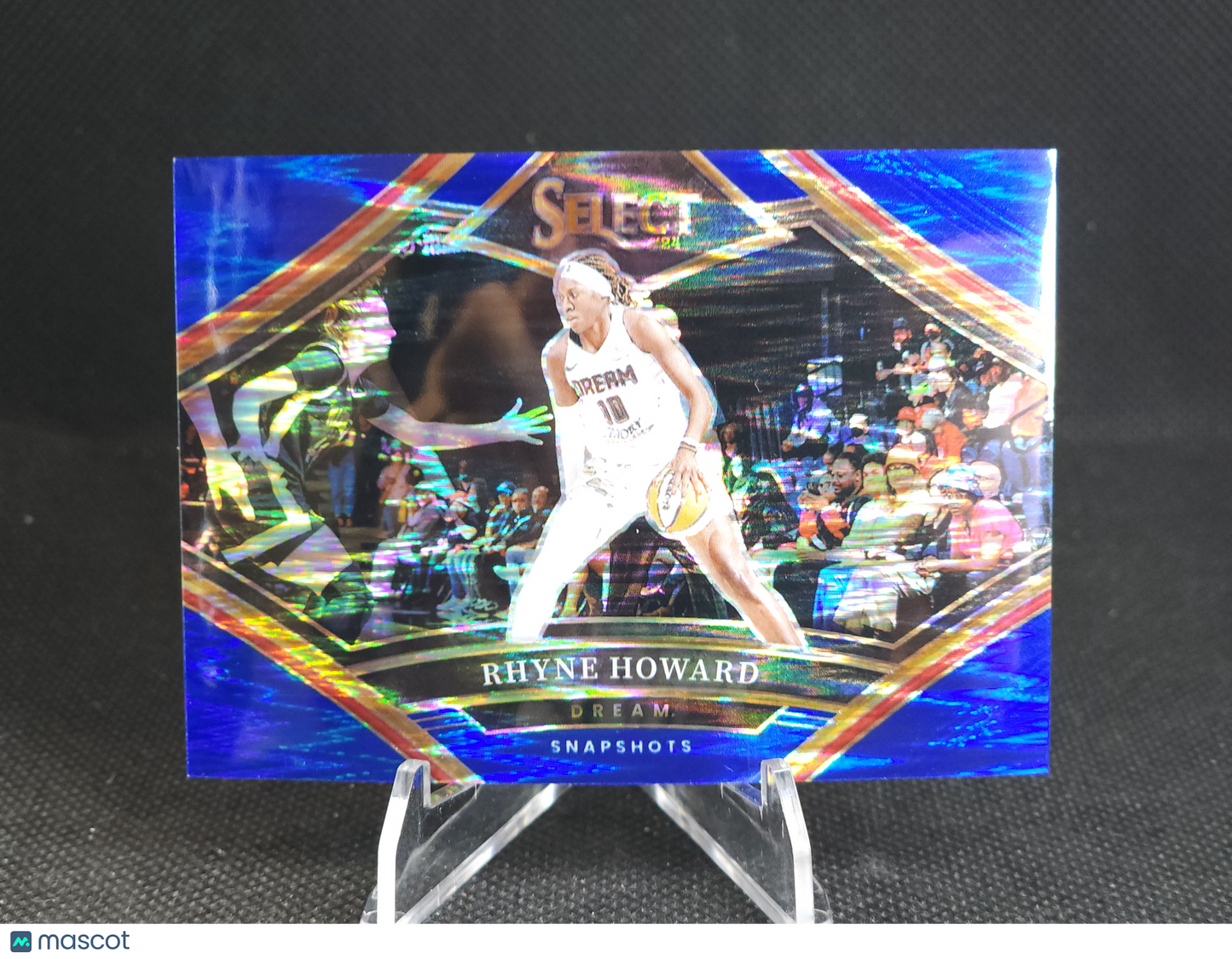 2024 Panini Select WNBA Rhyne Howard Snapshots Blue Flash Prizm /99 #PA-CC