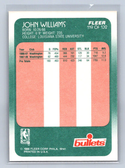 1988 Fleer John Williams #119