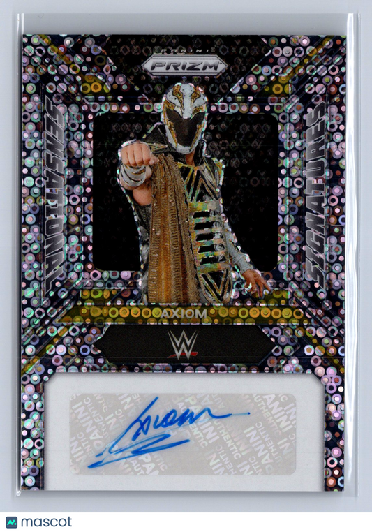 2024 Panini Prizm WWE Axiom Disco Sensational Signatures Auto #SS-AXI