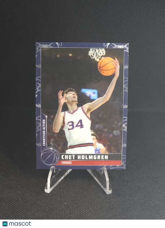 2022 Topps Chet Holmgren Courtside Action /49 #25