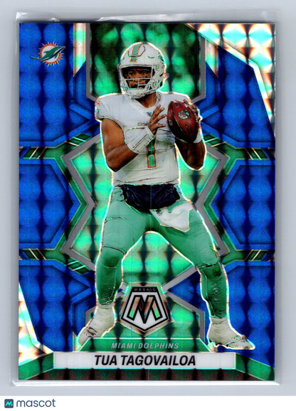 2022 Panini Mosaic Tua Tagovailoa Blue /99 #121
