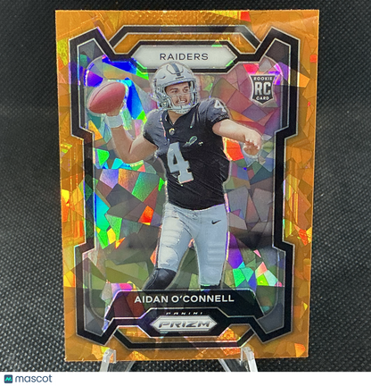 2023 Panini Prizm Aidan O'Connell Orange Ice #360
