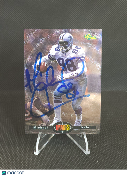 1994 Classic Images Michael Irvin Auto #83 /1994