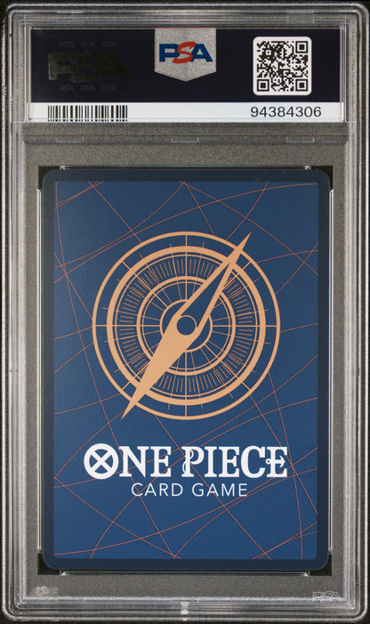 2024 One Piece Extra Booster Memorial Collection Viola Alt Art #EB01-052 PSA 10