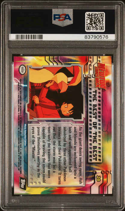 1999 Topps Pokemon The Movie Movie Edition #20 PSA 9