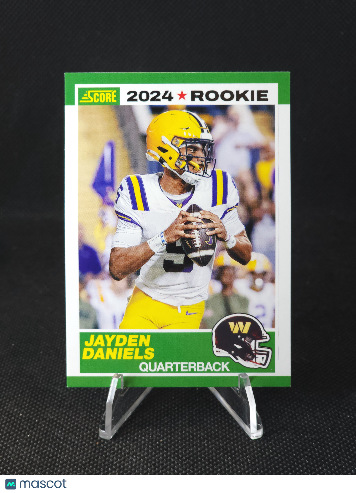 2024 Panini Score Jayden Daniels 35th Anniversary Rookie #2