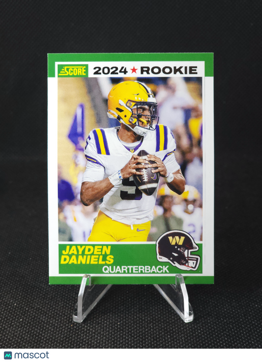 2024 Panini Score Jayden Daniels 35th Anniversary Rookie #2