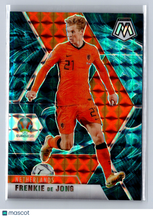 2021 Panini Mosaic UEFA Euro Frenkie de Jong Genesis #150