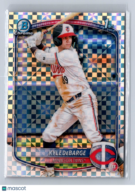 2025 Bowman Chrome Kyle DeBarge X-Fractor #BCP-139