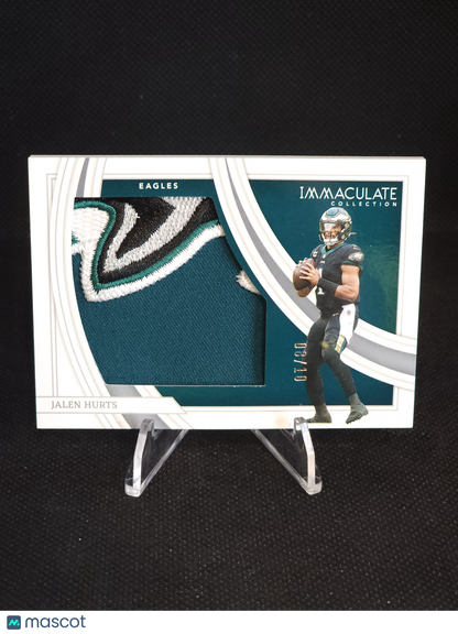 2022 Panini Immaculate Collection Jalen Hurts Logos Patch /10 #6/10