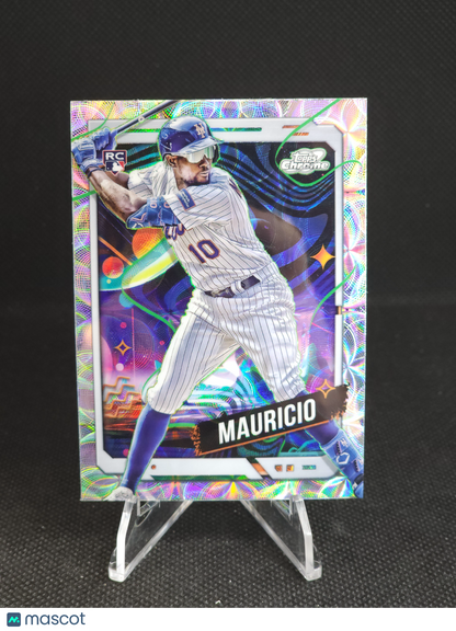 2024 Topps Chrome Cosmic Ronny Mauricio Nucleus Refractor #10