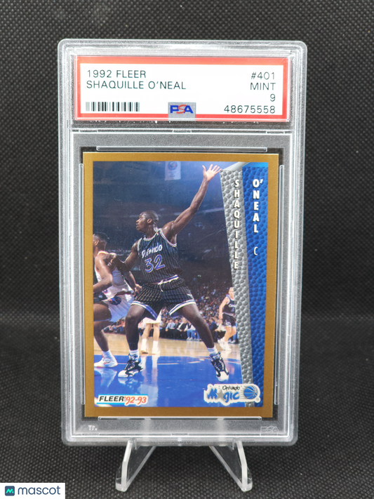 1992 Fleer Shaquille O'Neal #401 PSA 9