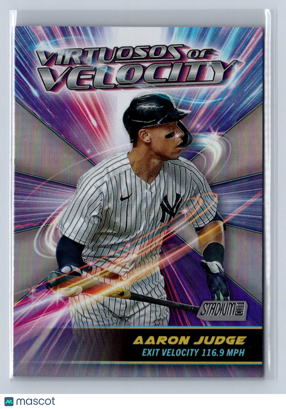 2024 Topps Stadium Club Virtuosos of Velocity Aaron Judge #VV-4