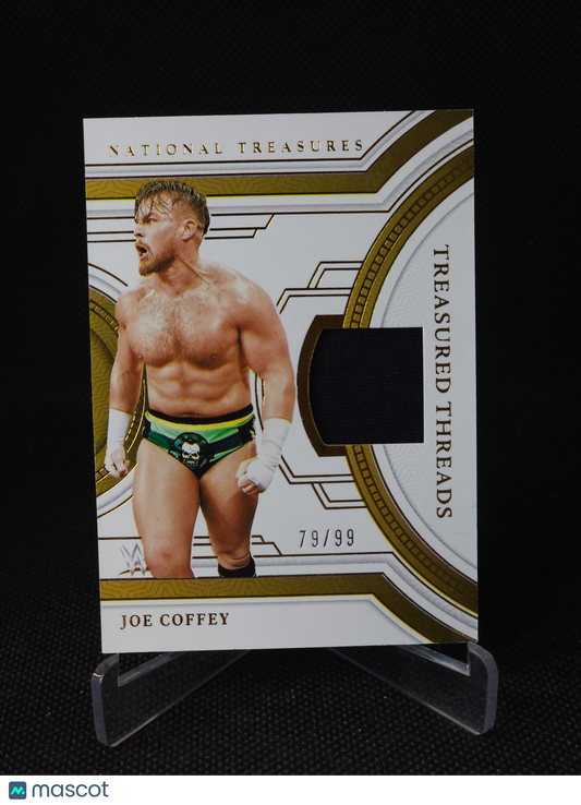 2024 National Treasures WWE Joe Coffey Treasured Threads Patch /99 #TT-JCF
