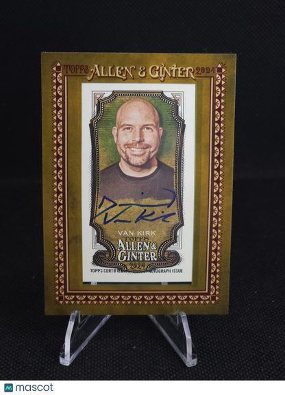 2024 Allen & Ginter Daniel Van Kirk Star Autographed Card Auto #MA-DVK