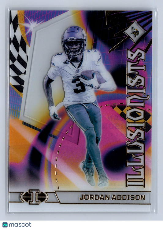2023 Panini Illusions Illusionists Jordan Addison #16