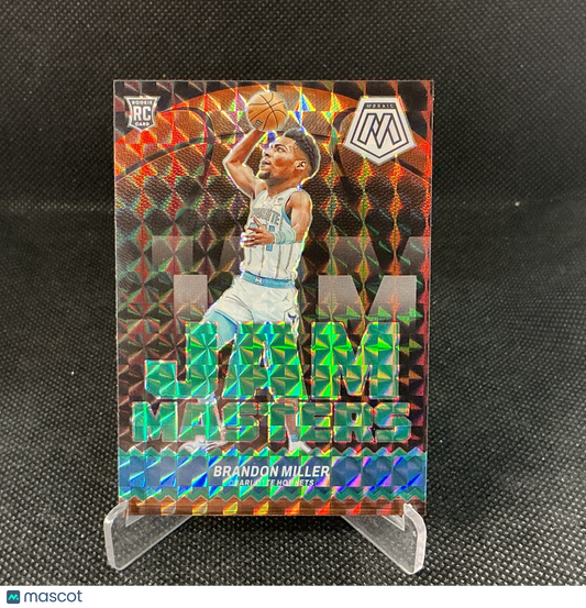 2023 Panini Mosaic Brandon Miller Jam Masters Green Prizm #1