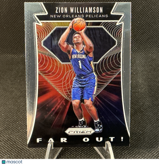 2019-20 Panini Prizm Zion Williamson Far Out #24