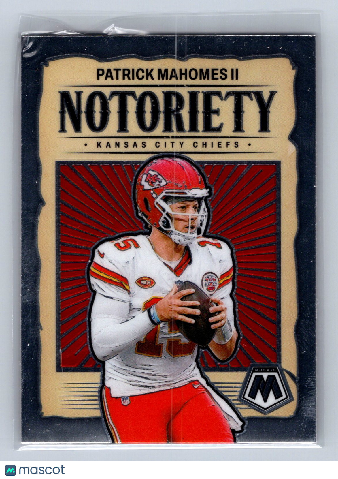 2024 Panini Mosaic Notoriety Patrick Mahomes II #1
