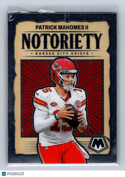 2024 Panini Mosaic Notoriety Patrick Mahomes II #1